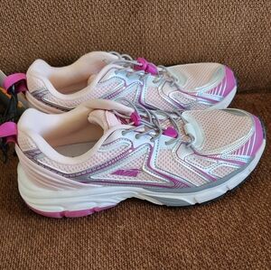 Avia Pink and White Athletic Shoes